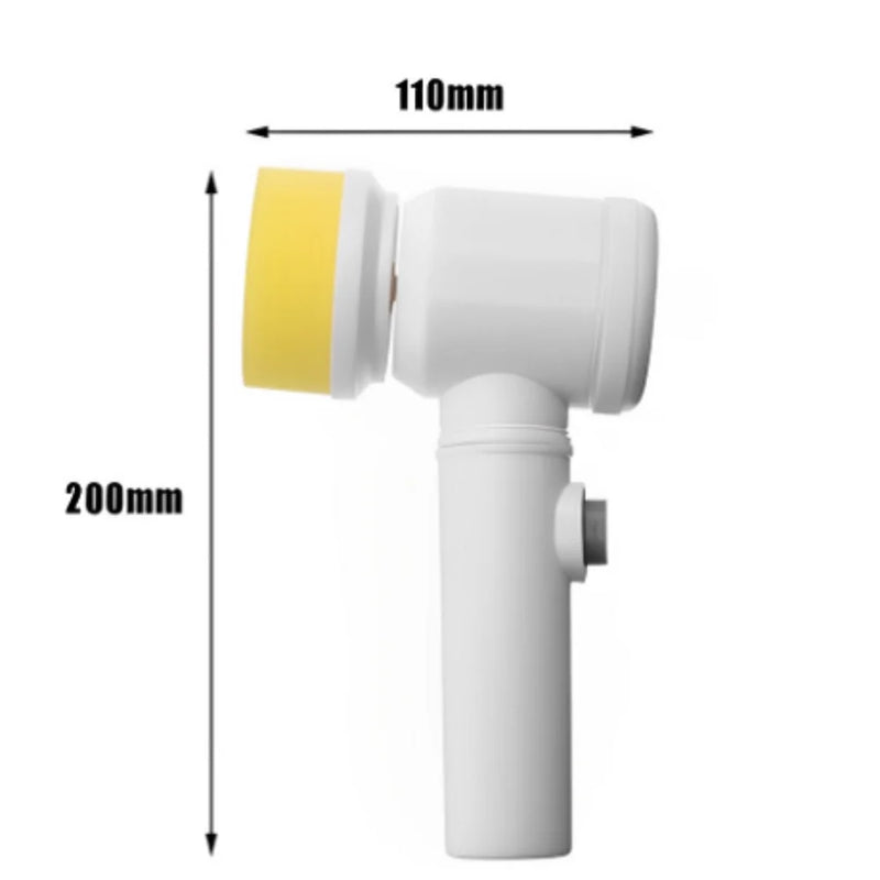 Escova Eletrica de Limpeza 5 em 1 Sem Fio Limpador Multiuso Pratico Para Cozinha , Banheiro Ferramenta Mágica