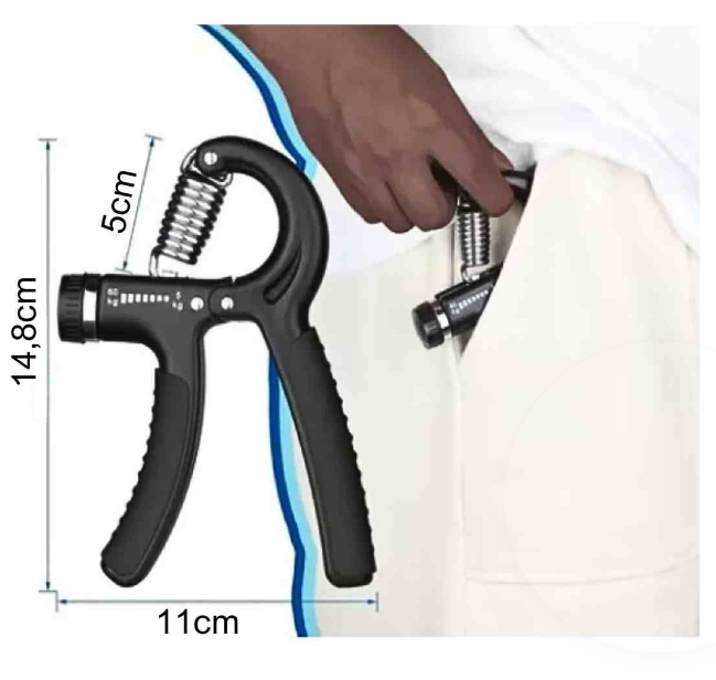 Hand Grip Mola Com Ajuste 5kg A 60kg Fisioterapia Anti-braço